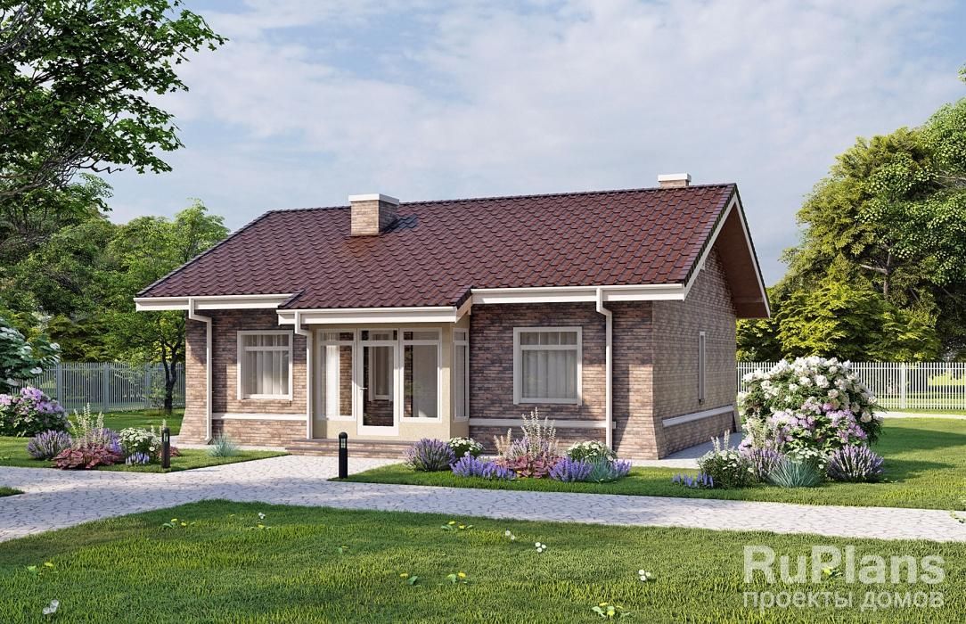 Проект блочного дома №550 в Самаре