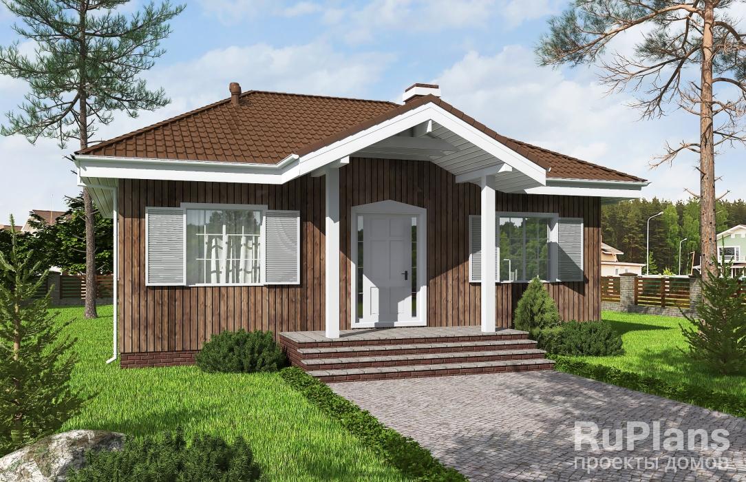 Проект каркасного дома №480 в Самаре