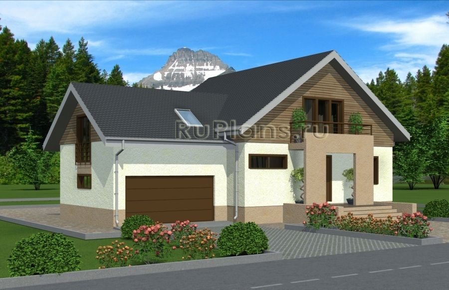 Проект каркасного дома №949 в Самаре