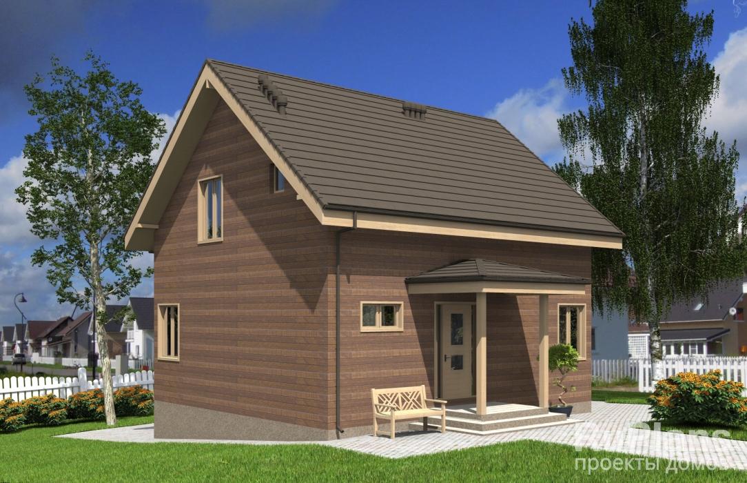 Проект каркасного дома №179 в Самаре