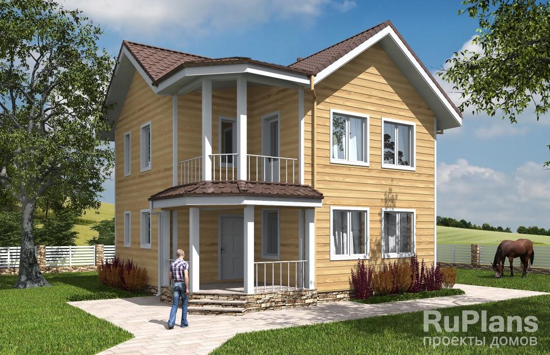 Проект каркасного дома №401 в Самаре