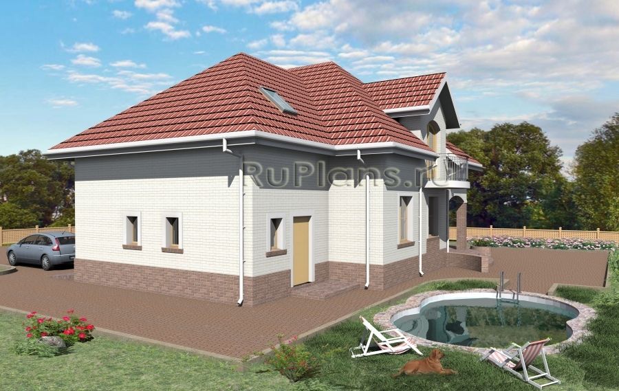 Проект каркасного дома №707 в Самаре