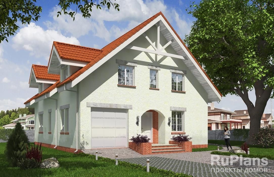 Проект каркасного дома №252 в Самаре