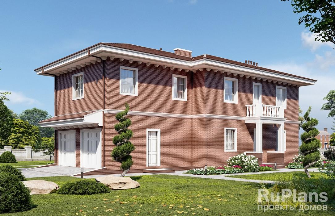 Проект кирпичного дома №519 в Самаре