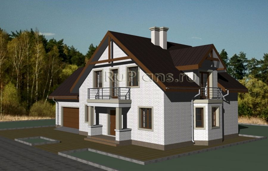 Проект кирпичного дома №342 в Самаре