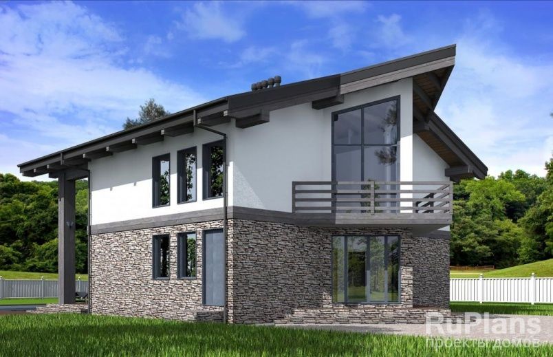 Проект блочного дома №89 на заказ