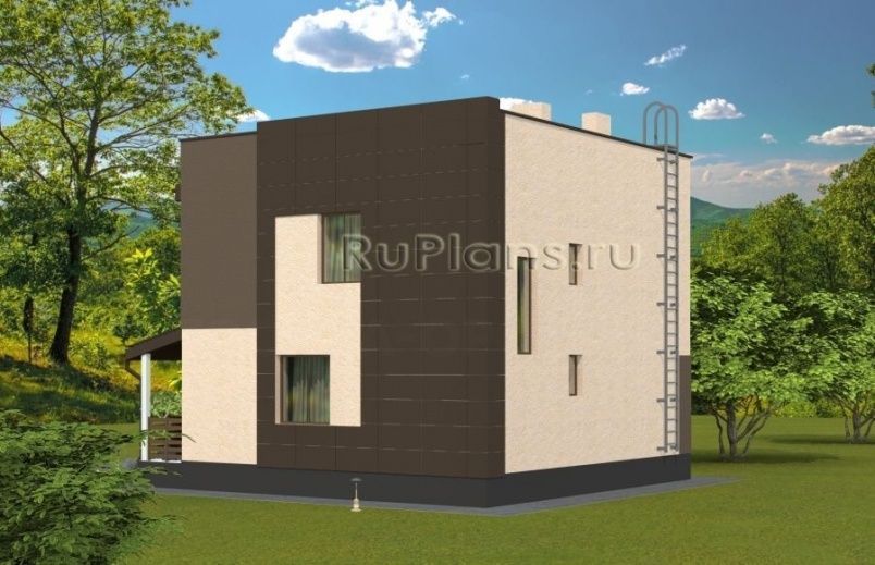 Проект блочного дома №912 на заказ