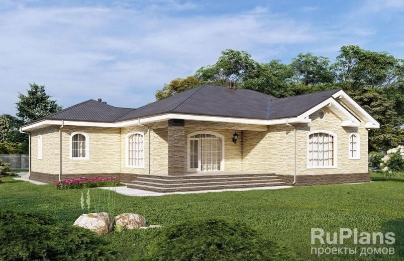 Проект каркасного дома №111 на заказ