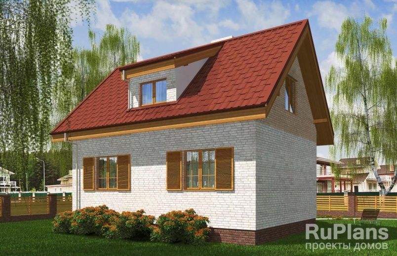 Проект блочного дома №248 на заказ