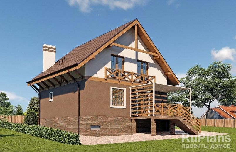 Проект блочного дома №91 на заказ