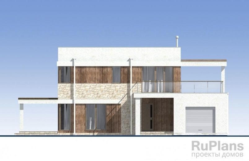 Проект блочного дома №136 на заказ