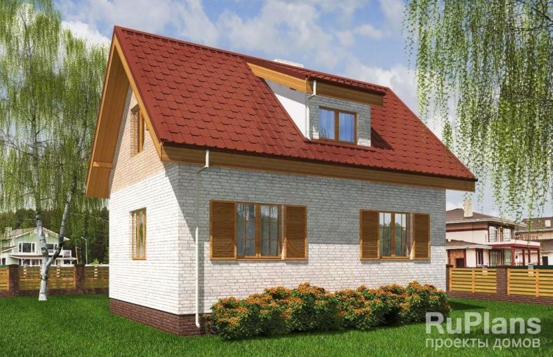 Проект блочного дома №248 на заказ