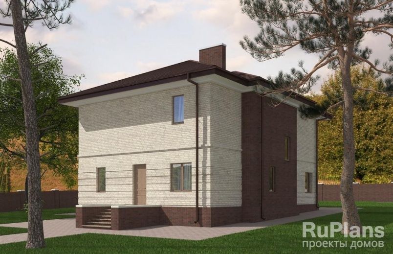 Проект блочного дома №425 на заказ