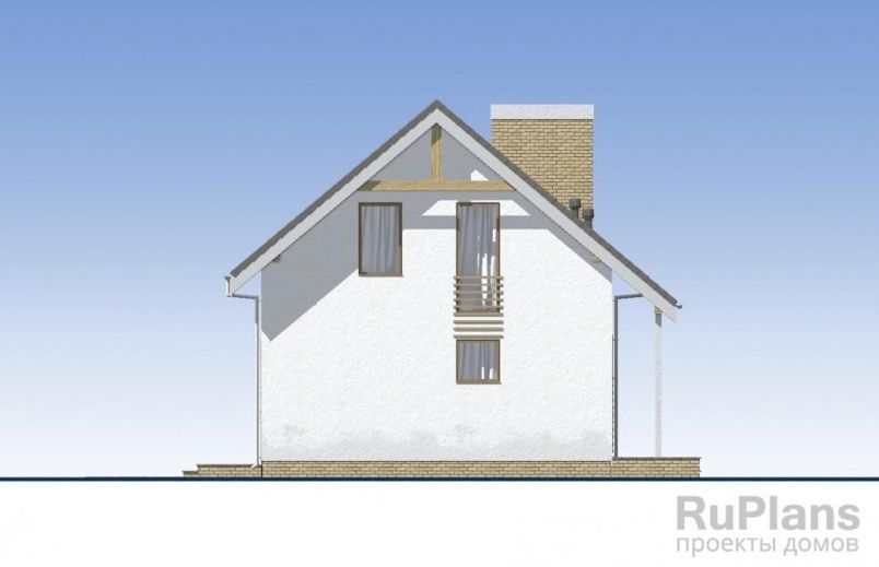 Проект блочного дома №229 на заказ