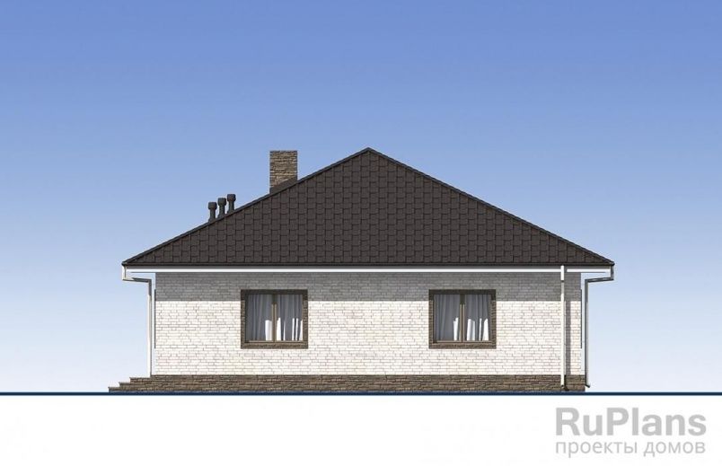 Проект блочного дома №5 на заказ
