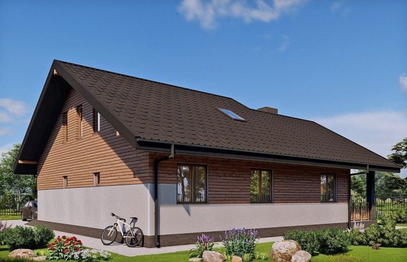 Проект блочного дома №397 на заказ