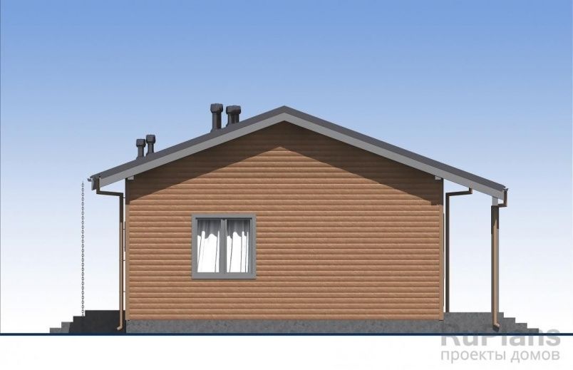 Проект каркасного дома №765 на заказ