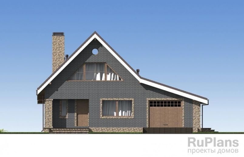 Проект кирпичного дома №533 на заказ