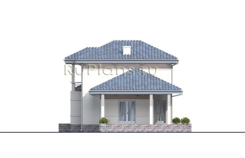 Проект кирпичного дома №488 на заказ