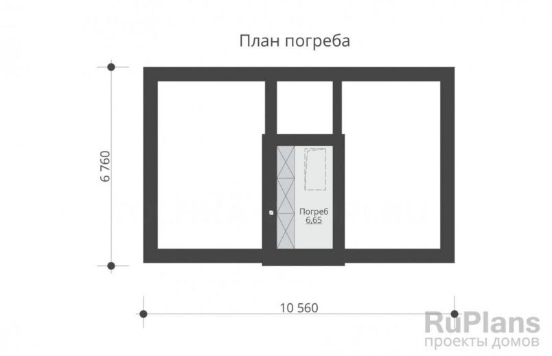 Проект блочного дома №639 на заказ