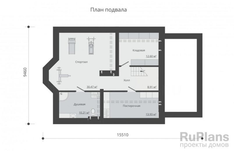 Проект кирпичного дома №514 на заказ