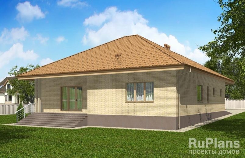 Проект кирпичного дома №353 на заказ