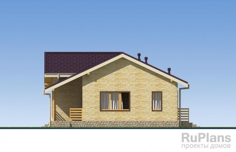 Проект блочного дома №17 на заказ