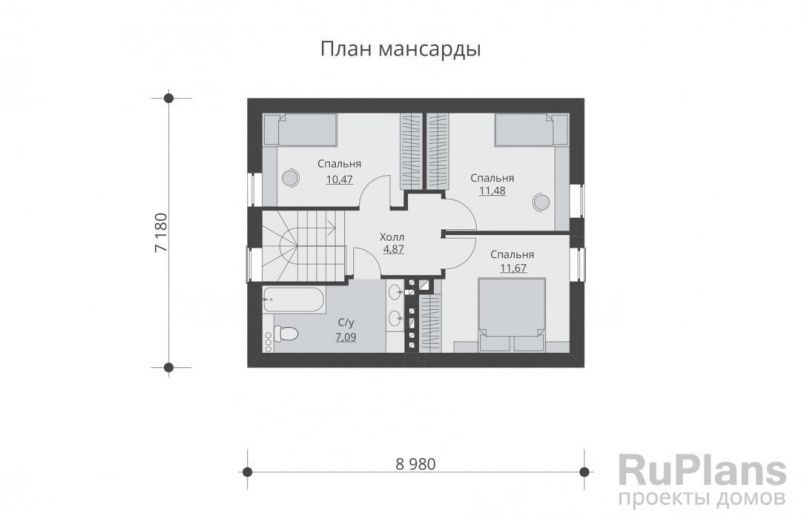Проект блочного дома №229 на заказ