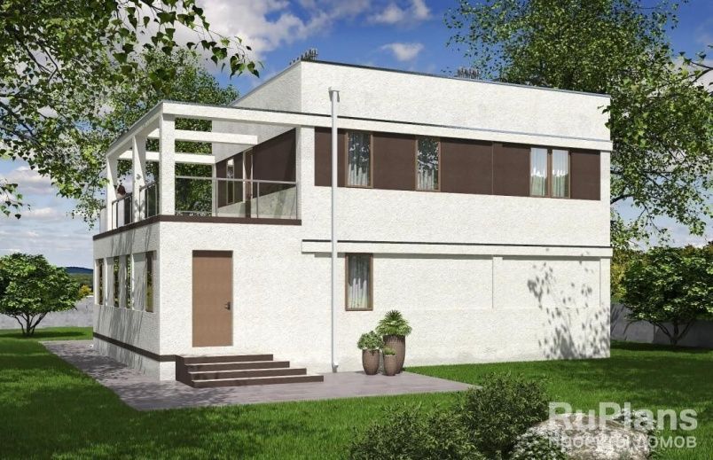 Проект блочного дома №264 на заказ