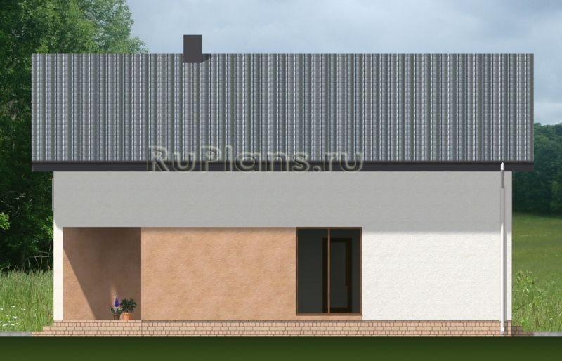 Проект каркасного дома №566 на заказ