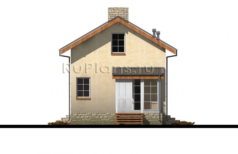 Проект каркасного дома №503 на заказ