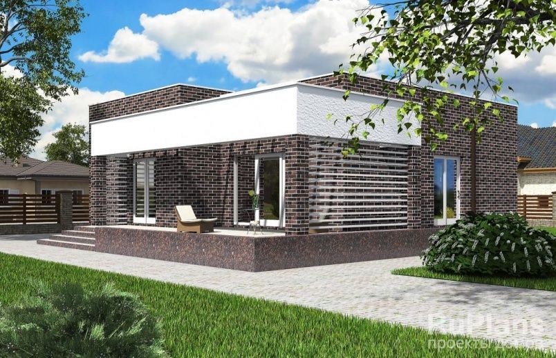 Проект кирпичного дома №536 на заказ