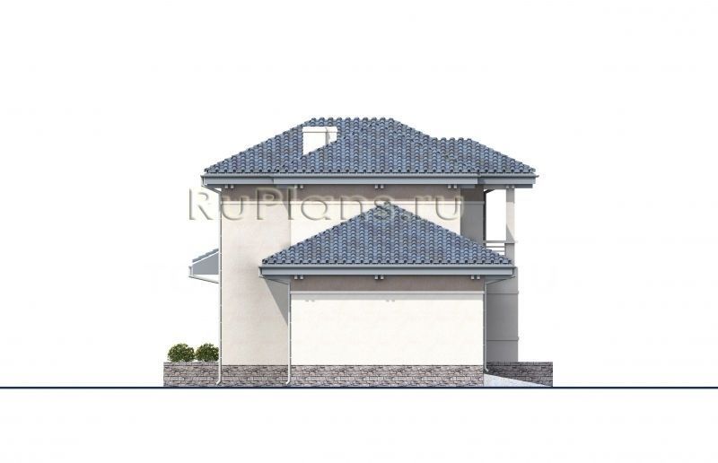 Проект кирпичного дома №488 на заказ