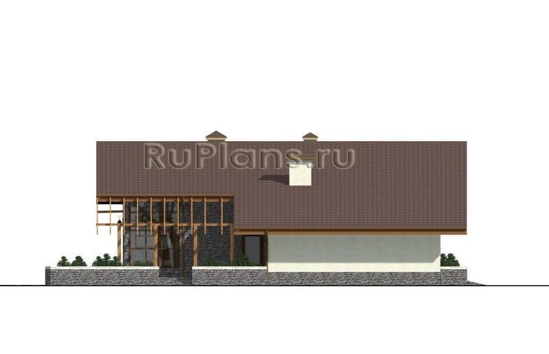 Проект каркасного дома №383 на заказ