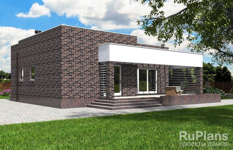 Проект кирпичного дома №536 на заказ