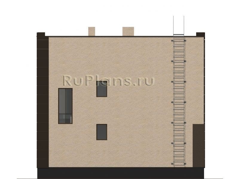 Проект блочного дома №912 на заказ