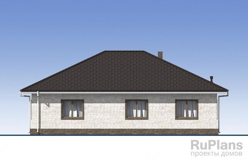 Проект блочного дома №5 на заказ