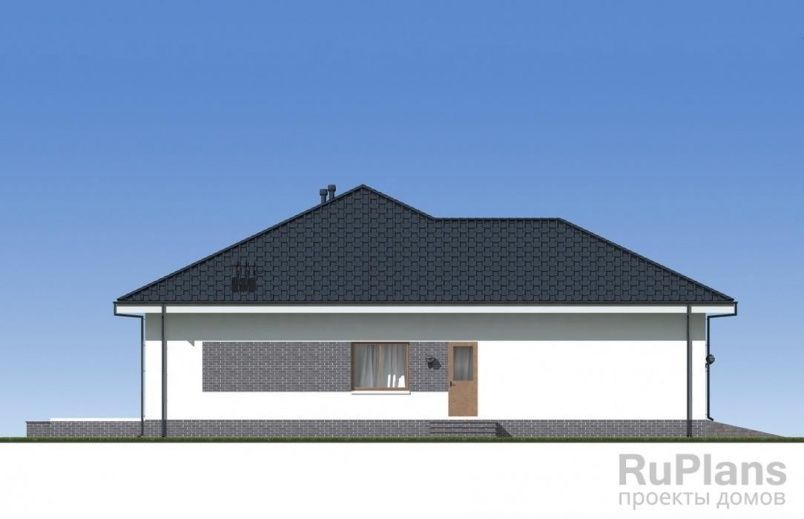 Проект кирпичного дома №529 на заказ