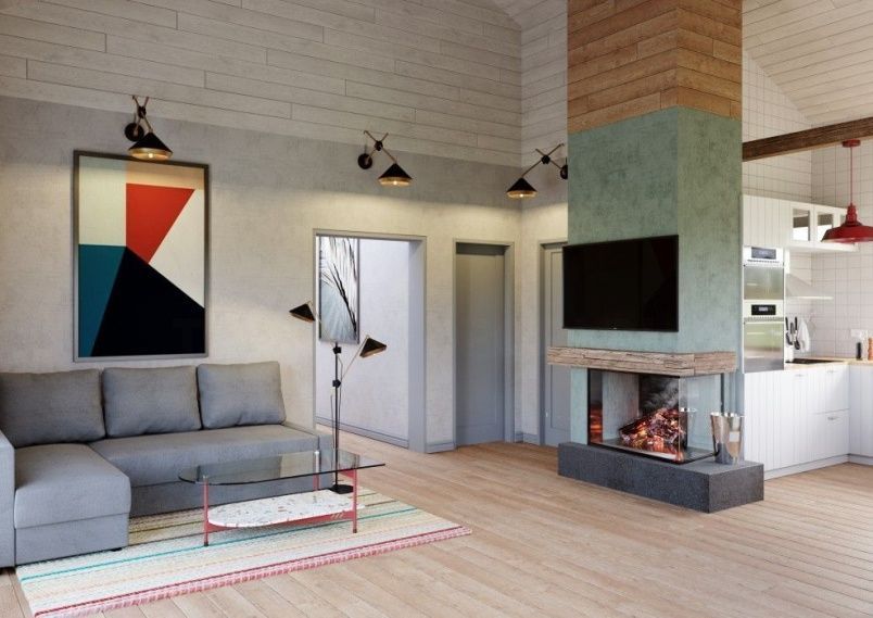 Проект каркасного дома №438 на заказ