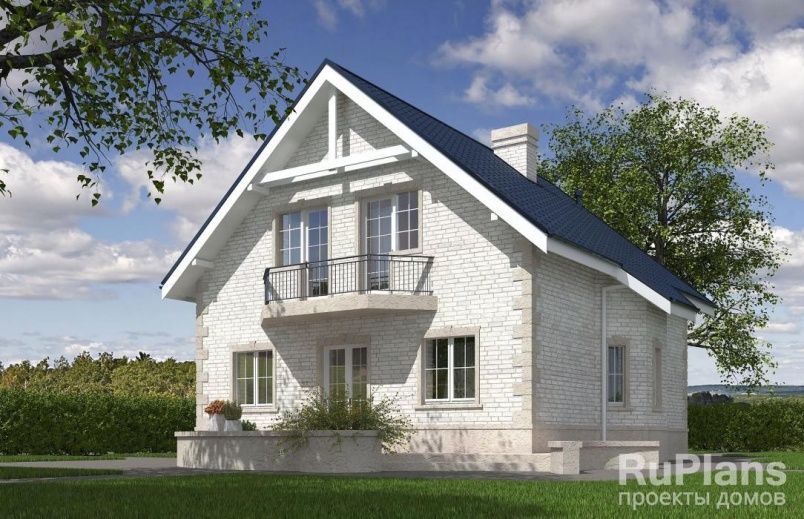 Проект кирпичного дома №556 на заказ