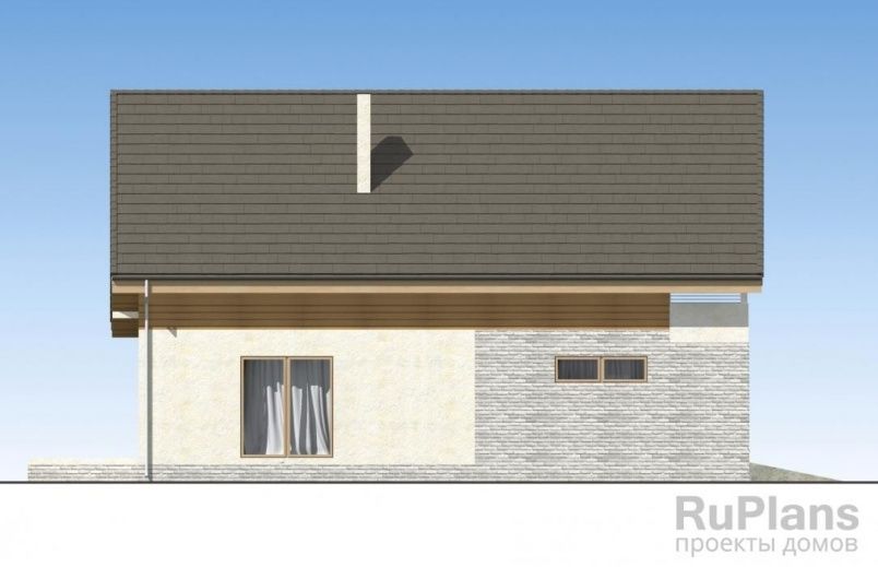 Проект каркасного дома №238 на заказ