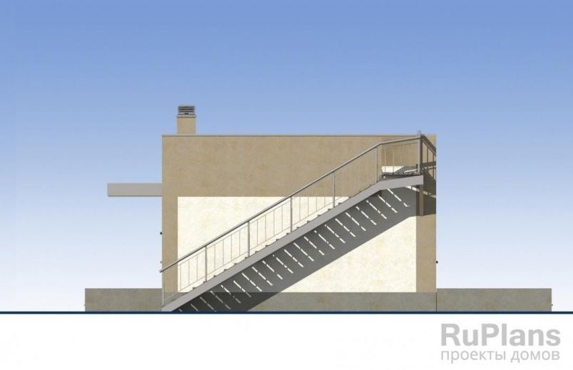 Проект блочного дома №456 на заказ