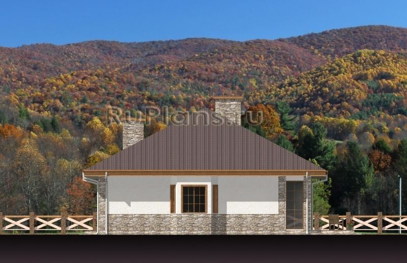 Проект блочного дома №21 на заказ