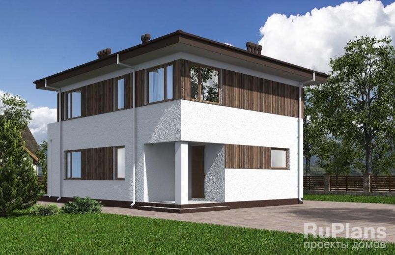 Проект блочного дома №95 на заказ