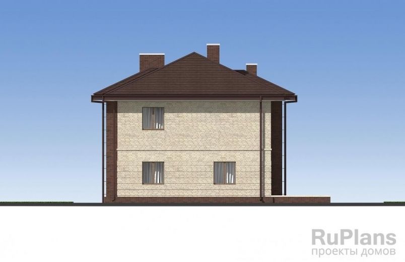 Проект блочного дома №425 на заказ