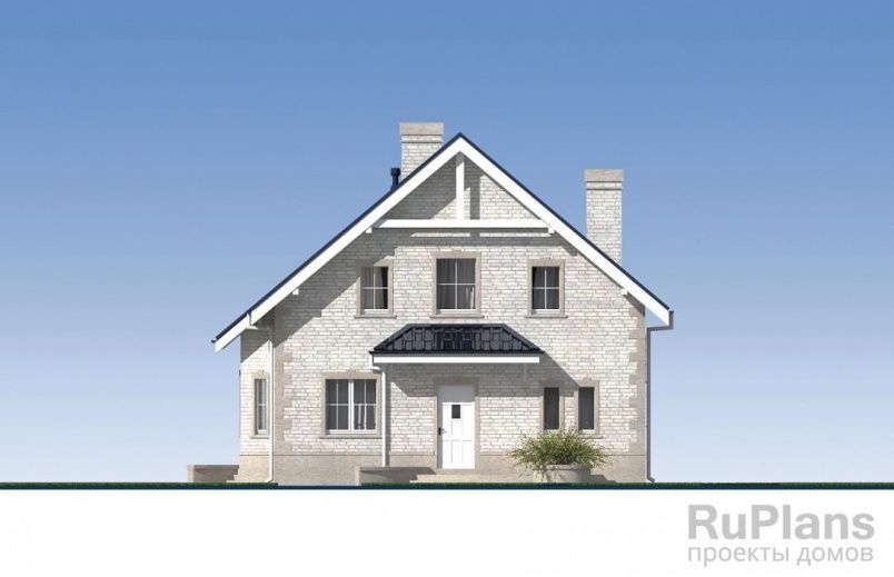 Проект кирпичного дома №556 на заказ