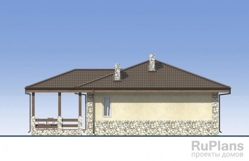 Проект блочного дома №285 на заказ