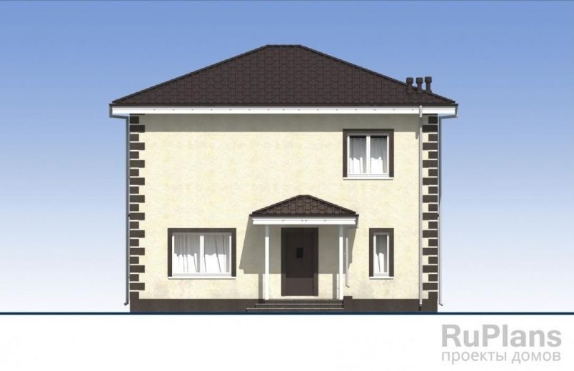 Проект блочного дома №38 на заказ