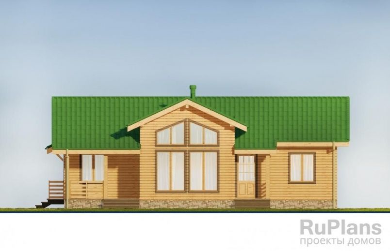 Проект каркасного дома №902 на заказ