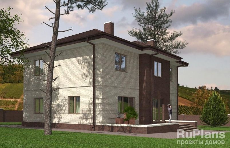 Проект блочного дома №425 на заказ